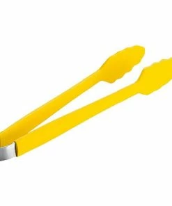 BAUHAUS LotusGrill Grillzange Gelb, Bis 250 °C