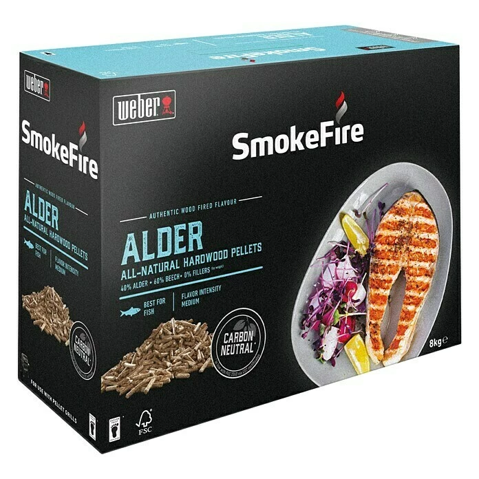 BAUHAUS Weber Holzpellets SmokeFire 8 Kg, Aroma: Erle 3 BAUHAUS Weber Holzpellets SmokeFire 8 Kg, Aroma: Erle