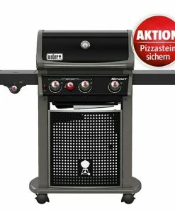 BAUHAUS Weber Gasgrill Spirit E-330 Classic GBS Anzahl Brenner: 3, Hauptgrillfläche: 60 X 45 Cm, 9,38 KW
