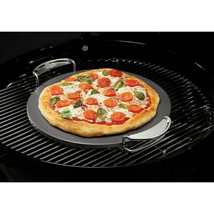 BAUHAUS Weber Pizzastein Crafted GBS Durchmesser: 40,3 Cm, Cordierit 4 BAUHAUS Weber Pizzastein Crafted GBS Durchmesser: 40,3 Cm, Cordierit – Bild 2