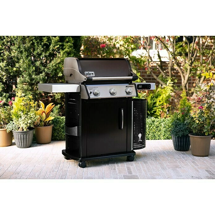 BAUHAUS Weber Gasgrill Spirit EPX-315 GBS Smart Grill Anzahl Brenner: 3, Hauptgrillfläche: 60 X 44 Cm, 9,38 KW 8 BAUHAUS Weber Gasgrill Spirit EPX-315 GBS Smart Grill Anzahl Brenner: 3, Hauptgrillfläche: 60 X 44 Cm, 9,38 KW – Bild 6