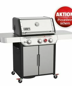 BAUHAUS Weber Gasgrill Genesis S-325 S Anzahl Brenner: 3, Hauptgrillfläche: 68 X 48 Cm, 11,4 KW