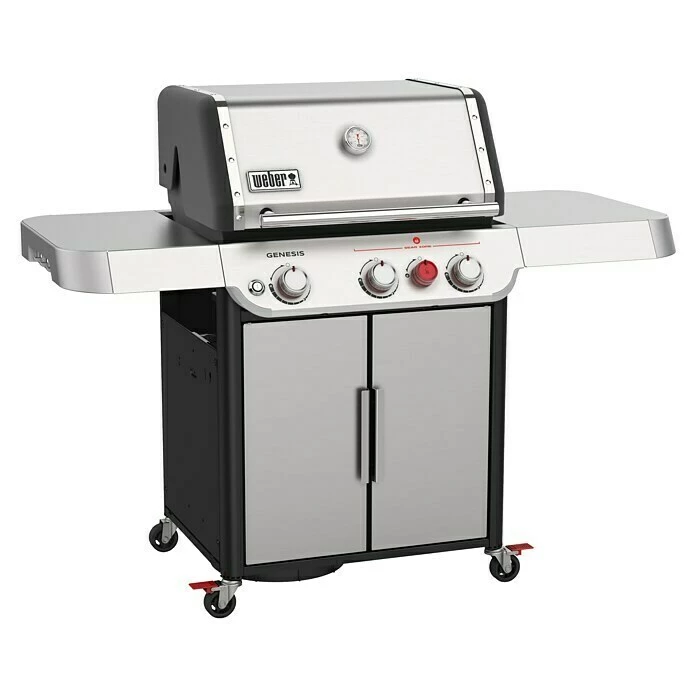 BAUHAUS Weber Gasgrill Genesis S-325 S Anzahl Brenner: 3, Hauptgrillfläche: 68 X 48 Cm, 11,4 KW 6 BAUHAUS Weber Gasgrill Genesis S-325 S Anzahl Brenner: 3, Hauptgrillfläche: 68 X 48 Cm, 11,4 KW – Bild 4