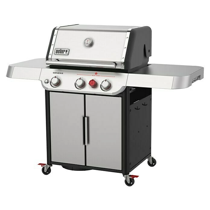 BAUHAUS Weber Gasgrill Genesis S-325 S Anzahl Brenner: 3, Hauptgrillfläche: 68 X 48 Cm, 11,4 KW 8 BAUHAUS Weber Gasgrill Genesis S-325 S Anzahl Brenner: 3, Hauptgrillfläche: 68 X 48 Cm, 11,4 KW – Bild 6