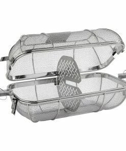 BAUHAUS Weber Crafted Drehspießkorb Edelstahl -Outdoorchef -shop 12 1048
