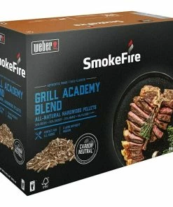 BAUHAUS Weber Holzpellets SmokeFire 8 Kg, Aroma: Grill Academy Blend