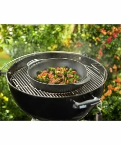 BAUHAUS Weber Gourmet BBQ System Grillwok 3 -tlg., Gusseisen -Outdoorchef -shop 12 1056