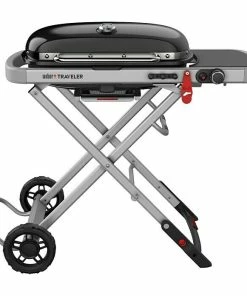 BAUHAUS Weber Gasgrill Traveler Anzahl Brenner: 1, L X B X H: 58,4 X 110,8 X 94,5 Cm