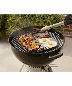 Alternative view of BAUHAUS Weber Grillplatte 2in1 36,3 X 35,8 X 2,9 Cm