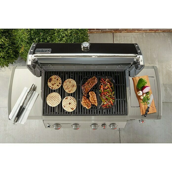 BAUHAUS Weber Grillplatte 2in1 36,3 X 35,8 X 2,9 Cm 7 BAUHAUS Weber Grillplatte 2in1 36,3 X 35,8 X 2,9 Cm – Bild 5
