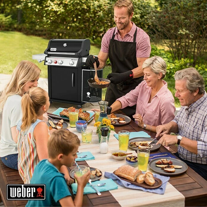 BAUHAUS Weber Gasgrill Spirit Premium EP-335 GBS Anzahl Brenner: 3, Hauptgrillfläche: 60 X 45 Cm, 15,1 KW 4 BAUHAUS Weber Gasgrill Spirit Premium EP-335 GBS Anzahl Brenner: 3, Hauptgrillfläche: 60 X 45 Cm, 15,1 KW – Bild 2