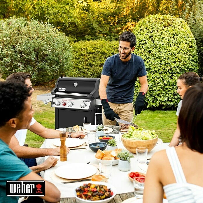 BAUHAUS Weber Gasgrill Spirit Premium EP-335 GBS Anzahl Brenner: 3, Hauptgrillfläche: 60 X 45 Cm, 15,1 KW 5 BAUHAUS Weber Gasgrill Spirit Premium EP-335 GBS Anzahl Brenner: 3, Hauptgrillfläche: 60 X 45 Cm, 15,1 KW – Bild 3