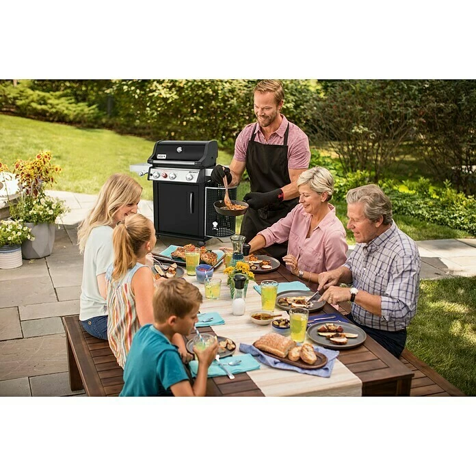 BAUHAUS Weber Gasgrill Spirit Premium EP-335 GBS Anzahl Brenner: 3, Hauptgrillfläche: 60 X 45 Cm, 15,1 KW 6 BAUHAUS Weber Gasgrill Spirit Premium EP-335 GBS Anzahl Brenner: 3, Hauptgrillfläche: 60 X 45 Cm, 15,1 KW – Bild 4