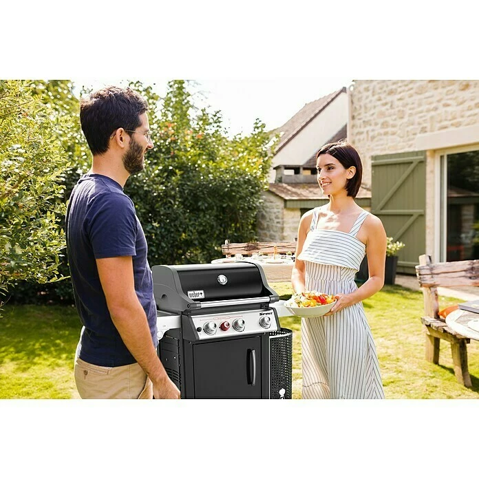 BAUHAUS Weber Gasgrill Spirit Premium EP-335 GBS Anzahl Brenner: 3, Hauptgrillfläche: 60 X 45 Cm, 15,1 KW 7 BAUHAUS Weber Gasgrill Spirit Premium EP-335 GBS Anzahl Brenner: 3, Hauptgrillfläche: 60 X 45 Cm, 15,1 KW – Bild 5