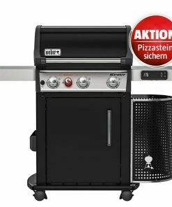 BAUHAUS Weber Gasgrill Spirit EPX-325S GBS Smart Grill Anzahl Brenner: 3, Hauptgrillfläche: 61 X 45 Cm, 9,38 KW