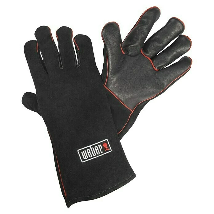 BAUHAUS Weber Grillhandschuhe Leder Leder 3 BAUHAUS Weber Grillhandschuhe Leder Leder