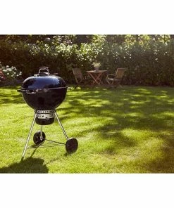 Alternative view of BAUHAUS Weber Master-Touch GBS Kugelgrill E-5750 Schwarz, Hauptgrillfläche: Ø 54 Cm