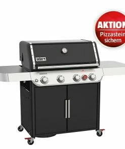BAUHAUS Weber Gasgrill Genesis E-425 S Anzahl Brenner: 4, Hauptgrillfläche: 86 X 48 Cm, 14,1 KW