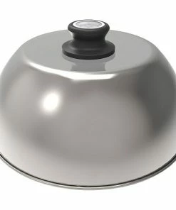 BAUHAUS LotusGrill Grillhaube S Edelstahl, Passend Für: LotusGrill Raucharmer Holzkohlegrill S