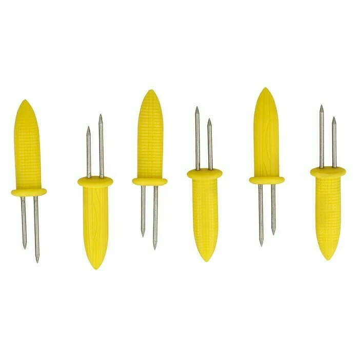 BAUHAUS Grillstar Maiskolbenhalter 6 Stk. 3 BAUHAUS Grillstar Maiskolbenhalter 6 Stk.