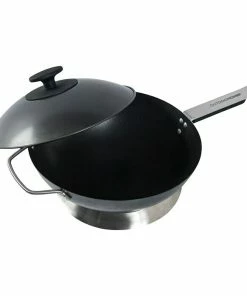 Alternative view of BAUHAUS Outdoorchef Grillwok Barbecue AHS-Stahl, Durchmesser: 33 Cm
