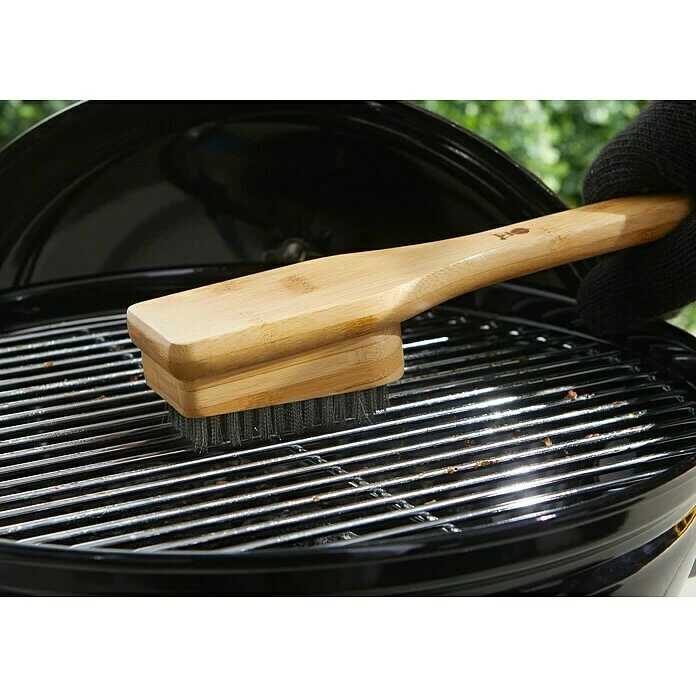 BAUHAUS Weber Grillbürste Länge: 30 Cm, Bambus 5 BAUHAUS Weber Grillbürste Länge: 30 Cm, Bambus – Bild 3