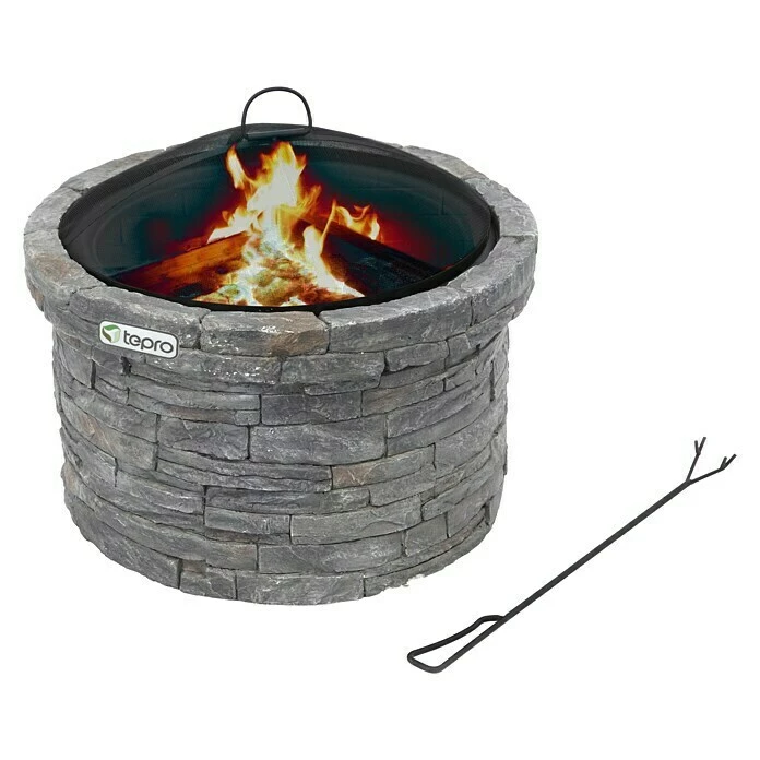 BAUHAUS Tepro Feuerschale Gladstone Durchmesser: 67,5 Cm, Stahl 4 BAUHAUS Tepro Feuerschale Gladstone Durchmesser: 67,5 Cm, Stahl – Bild 2