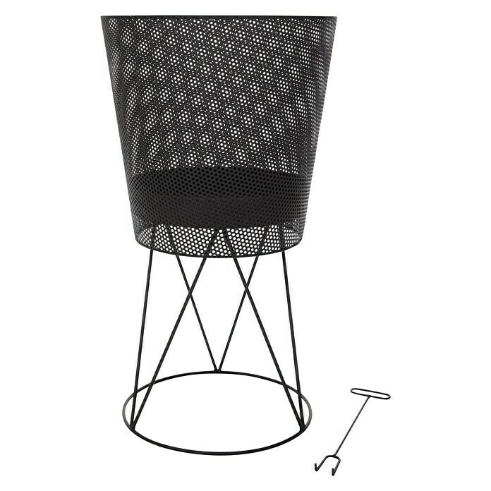 BAUHAUS RedFire Feuerkorb Amarillo Ø X H: 45 X 80, Schwarz 3 BAUHAUS RedFire Feuerkorb Amarillo Ø X H: 45 X 80, Schwarz