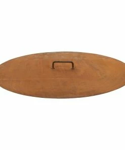 BAUHAUS RedFire Feuerschalen-Abdeckung Stahl, Rostbraun, Passend Für: Feuerschalen Bis 80 Cm Durchmesser