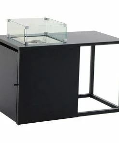 BAUHAUS MWH Feuerstelle Palermo 55 X 100 X 79 Cm, Aluminium, Schwarz