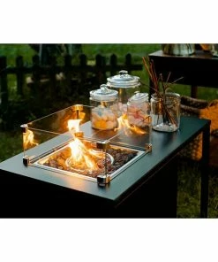 BAUHAUS MWH Feuerstelle Palermo 55 X 100 X 79 Cm, Aluminium, Schwarz 13 BAUHAUS MWH Feuerstelle Palermo 55 X 100 X 79 Cm, Aluminium, Schwarz -Outdoorchef -shop 12 1456