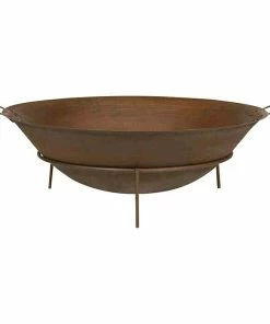 BAUHAUS Siena Garden Feuerschale Rusty Durchmesser: 61 Cm, Gusseisen
