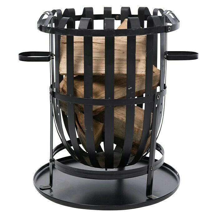BAUHAUS RedFire Grill-Feuerkorb Dallas Schwarz, Durchmesser: 40 Cm 5 BAUHAUS RedFire Grill-Feuerkorb Dallas Schwarz, Durchmesser: 40 Cm – Bild 3