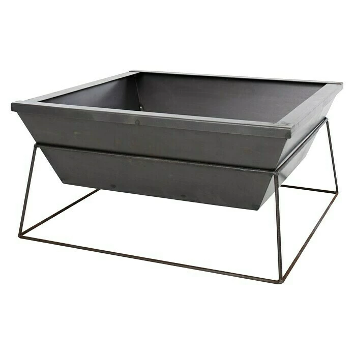BAUHAUS RedFire Feuerschale Reso L X B X H: 60 X 60 X 35 Cm, Stahl 4 BAUHAUS RedFire Feuerschale Reso L X B X H: 60 X 60 X 35 Cm, Stahl – Bild 2