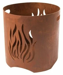 BAUHAUS RedFire Feuerkorb Kiruna Ø X H: 40 X 40, Rostbraun