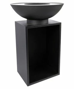BAUHAUS RedFire Feuerschale Onyx Durchmesser: 80 Cm, Stahl