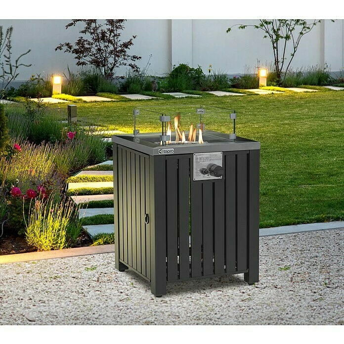 BAUHAUS Tepro Feuerstelle Topeka 50 X 50 X 78 Cm, Metall 4 BAUHAUS Tepro Feuerstelle Topeka 50 X 50 X 78 Cm, Metall – Bild 2