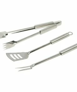 BAUHAUS Grillstar Grillbesteck 3 -tlg., Edelstahl