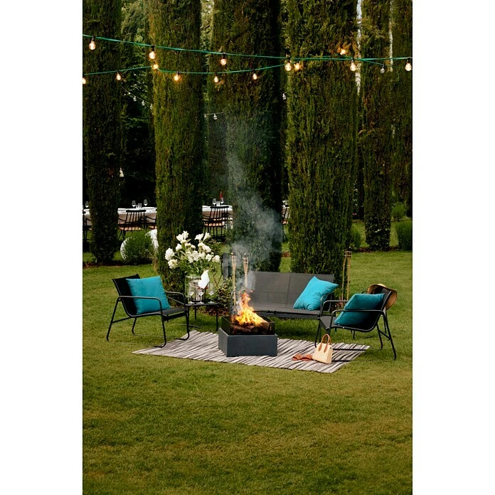 BAUHAUS Elite Feuerschale L X B X H: 57 X 57 X 40 Cm, Clayfibre 5 BAUHAUS Elite Feuerschale L X B X H: 57 X 57 X 40 Cm, Clayfibre – Bild 3