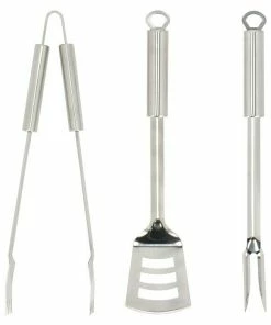 BAUHAUS Grillstar Grillbesteck 3 -tlg., Edelstahl -Outdoorchef -shop 12 159