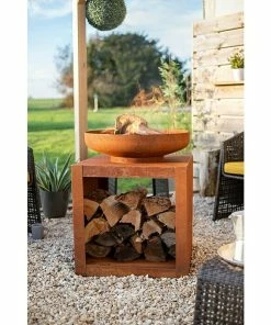 BAUHAUS Buschbeck Feuerschale Montana 80 X 80 X 80 Cm, Stahl -Outdoorchef -shop 12 1591
