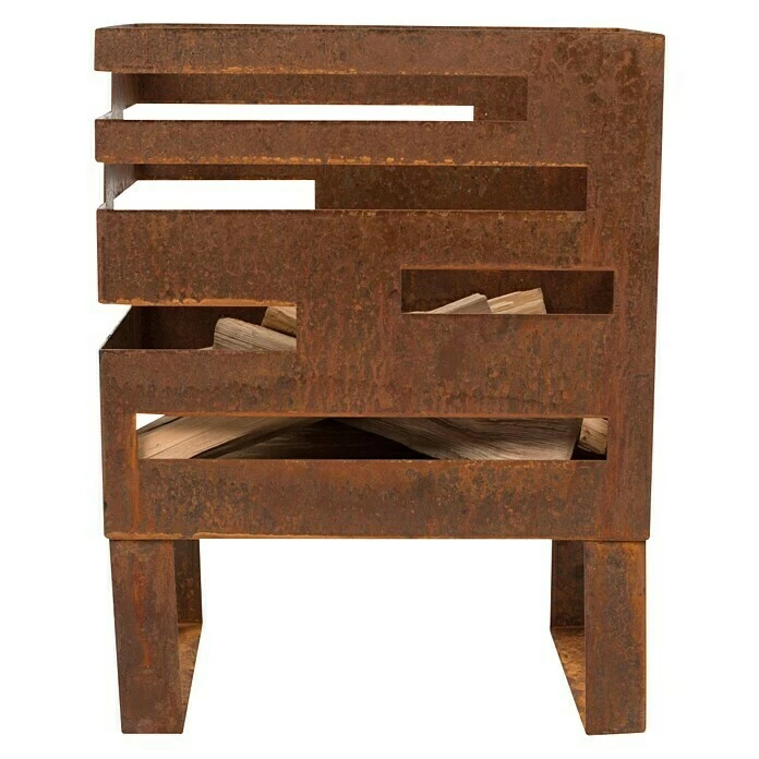 BAUHAUS RedFire Feuerkorb Madison L X B X H: 38 X 23 X 50 Cm, Braun 3 BAUHAUS RedFire Feuerkorb Madison L X B X H: 38 X 23 X 50 Cm, Braun