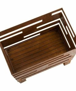 Alternative view of BAUHAUS RedFire Feuerkorb Madison L X B X H: 38 X 23 X 50 Cm, Braun