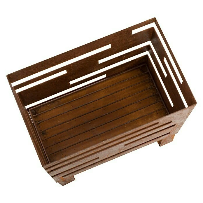 BAUHAUS RedFire Feuerkorb Madison L X B X H: 38 X 23 X 50 Cm, Braun 4 BAUHAUS RedFire Feuerkorb Madison L X B X H: 38 X 23 X 50 Cm, Braun – Bild 2