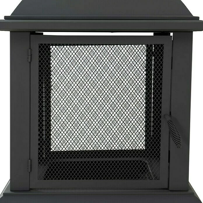 BAUHAUS Feuerkorb Marseille L X B X H: 66 X 66 X 102 Cm, Schwarz 5 BAUHAUS Feuerkorb Marseille L X B X H: 66 X 66 X 102 Cm, Schwarz â Bild 3