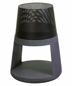BAUHAUS Elite Feuerkorb Ø X H: 54 X 72 Cm, Grau