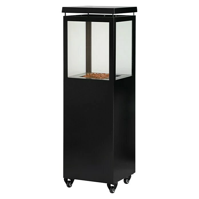 BAUHAUS Kingstone Feuersäule Lava L X B X H: 40 X 40 X 132,5 Cm, Schwarz, 6,5 KW 4 BAUHAUS Kingstone Feuersäule Lava L X B X H: 40 X 40 X 132,5 Cm, Schwarz, 6,5 KW – Bild 2