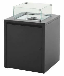 BAUHAUS MWH Feuerstelle Palermo 55 X 55 X 79 Cm, Aluminium, Anthrazit