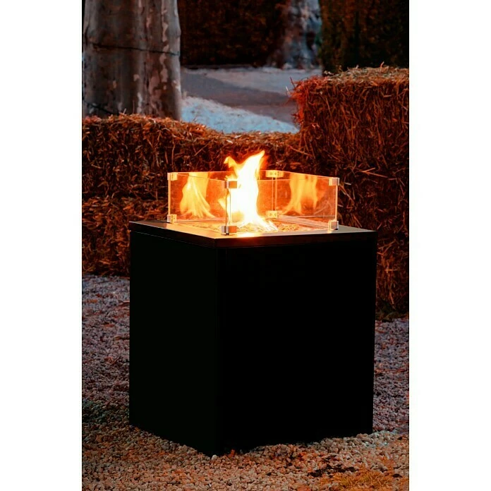 BAUHAUS MWH Feuerstelle Palermo 55 X 55 X 79 Cm, Aluminium, Anthrazit 6 BAUHAUS MWH Feuerstelle Palermo 55 X 55 X 79 Cm, Aluminium, Anthrazit – Bild 4
