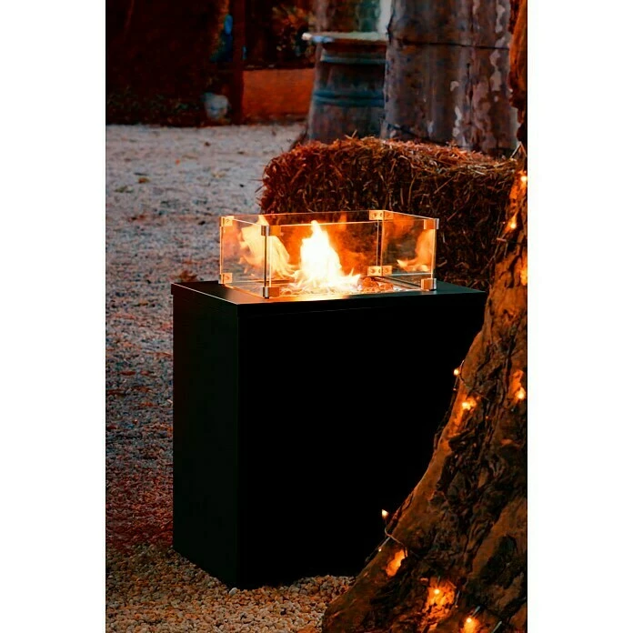 BAUHAUS MWH Feuerstelle Palermo 55 X 55 X 79 Cm, Aluminium, Anthrazit 7 BAUHAUS MWH Feuerstelle Palermo 55 X 55 X 79 Cm, Aluminium, Anthrazit – Bild 5